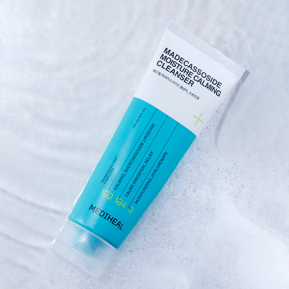 MEDIHEAL Madecassoside Cleanser Moisture Calming - spuma de curatare - 120 ml