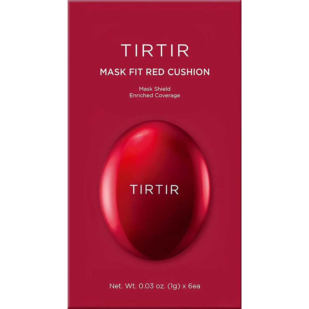 TIRTIR Mask Fit Red Cushion Kit - 6 X 1 gr - 24N-29C