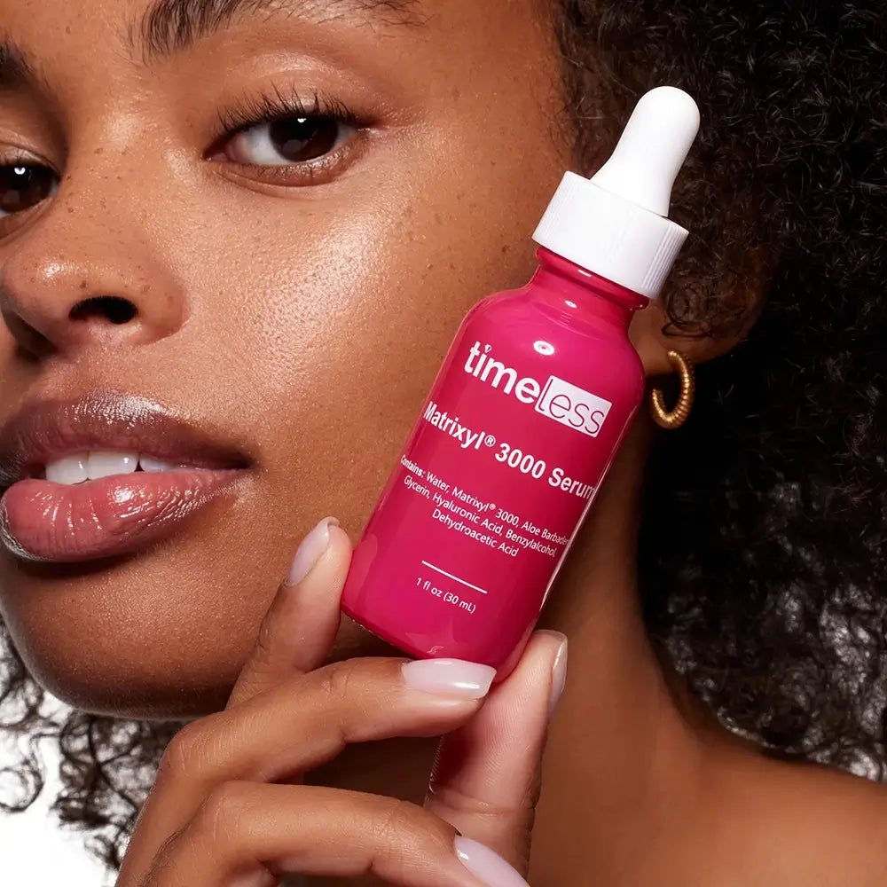 TIMELESS SKIN CARE Matrixyl 3000 Serum für das Gesicht Anti-Aging - Intensive Festigkeit und Feuchtigkeit, 30 ml