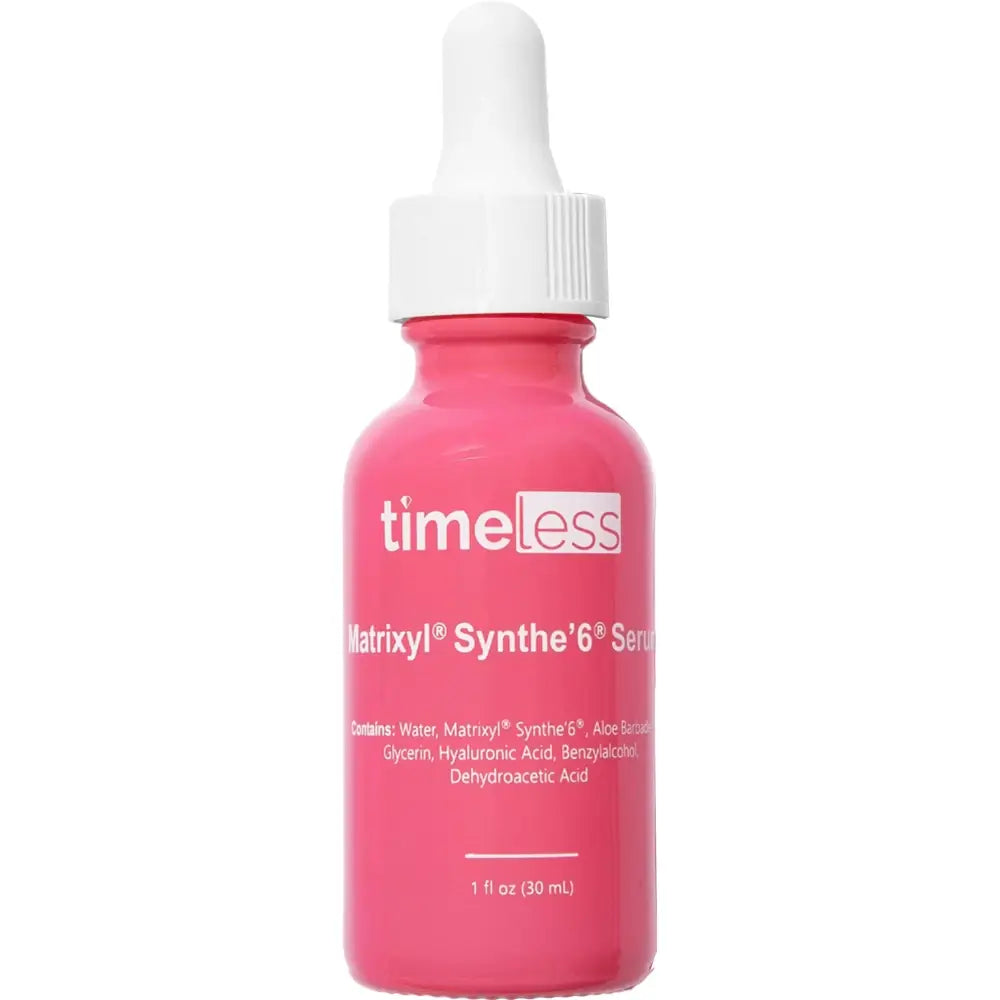 TIMELESS SKIN CARE Matrixyl Synthe 6 Serum für das Gesicht Anti-Falten - Intensive Feuchtigkeit und Festigkeit, 30 ml