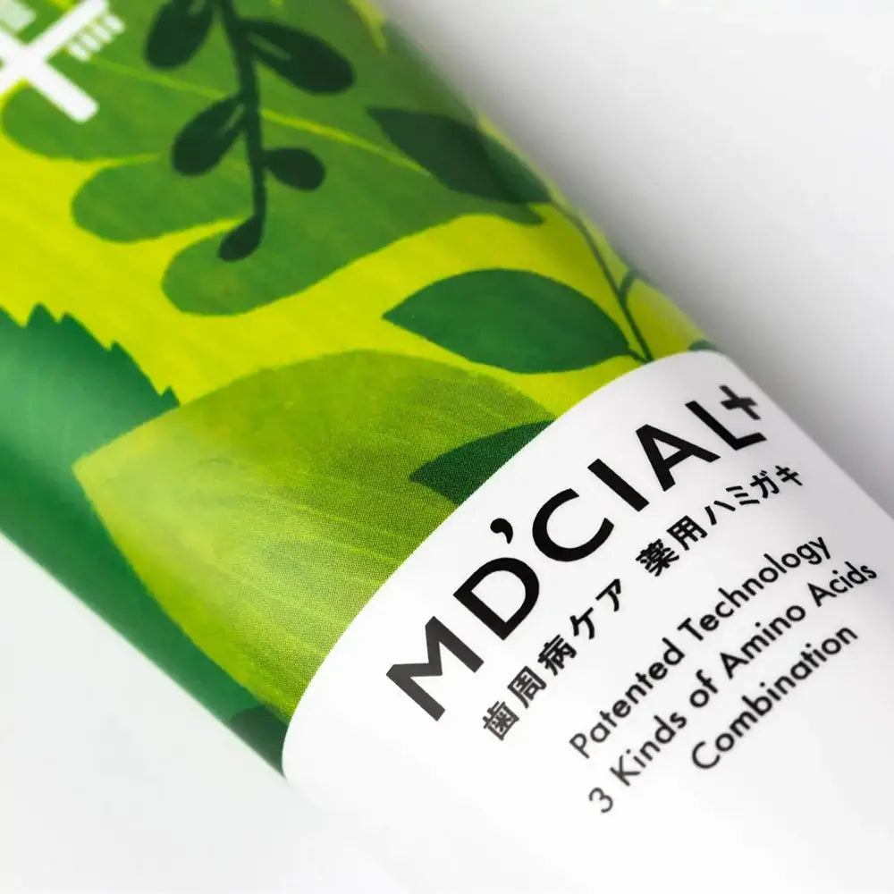 ZETTOC MD'cial Zahnpasta Medizinische Minze - Zahnpasta mit 1400 ppm Fluorid und Scutellaria Baicalensis Extrakt zur Vorbeugung und Bekämpfung von Parodontalerkrankungen, zur Erhaltung gesunder Zahnfleisch- und Zahngesundheit - 100 g