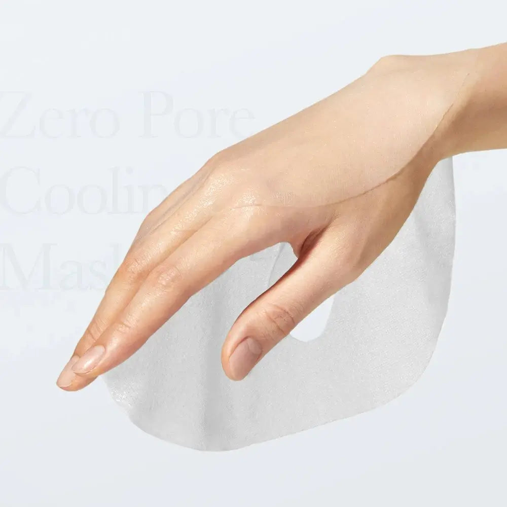 Detailaufnahme der MEDICUBE Zero Pore Cooling Maske

