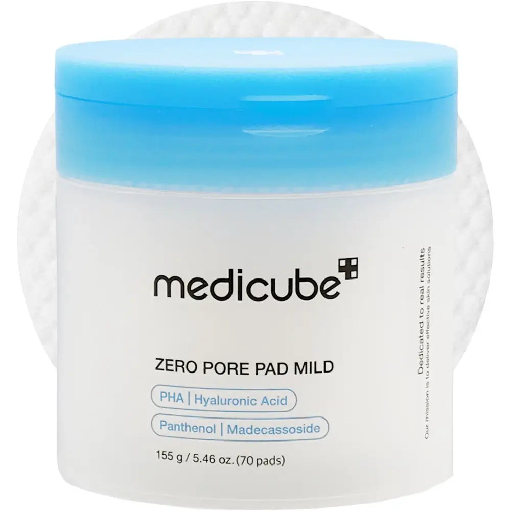 MEDICUBE Zero Pore Pad Mild Madecassoside Vorderansicht

