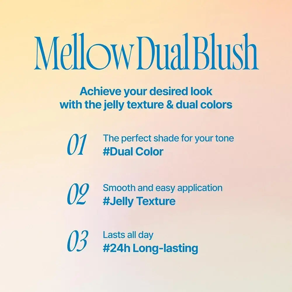 FWEE Mellow Dual Blusher - MV01 No More Cupid