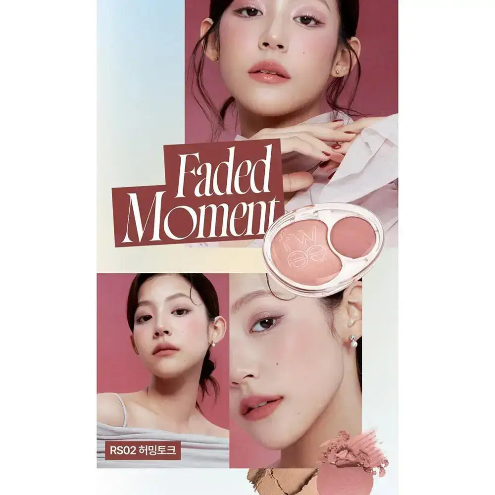 FWEE Mellow Dual Blusher - RS02 Humming Talk