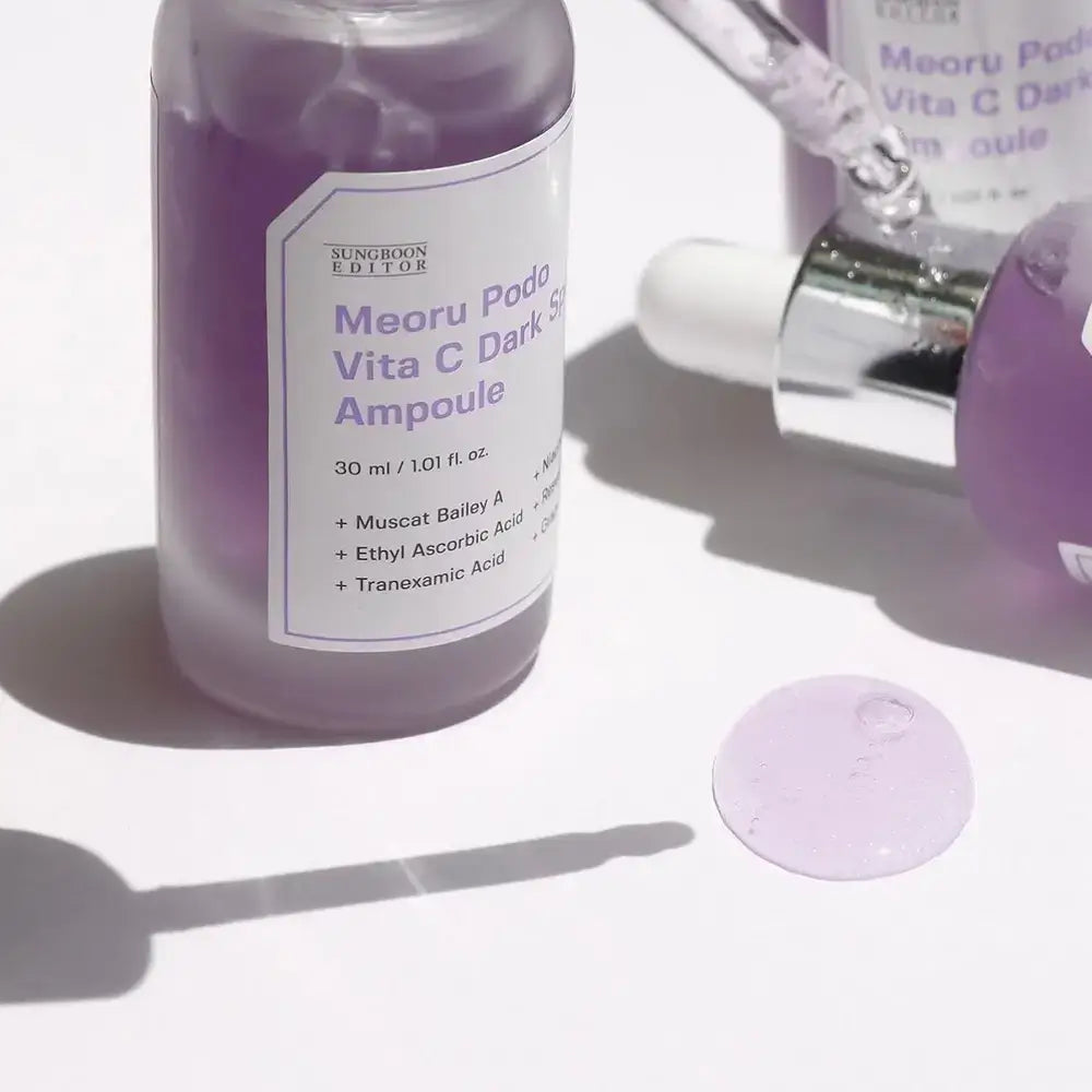 SUNGBOON EDITOR Meoru Podo Serum für das Gesicht VitaC - Aufhellung und Korrektur von Pigmentflecken, 30 ml
