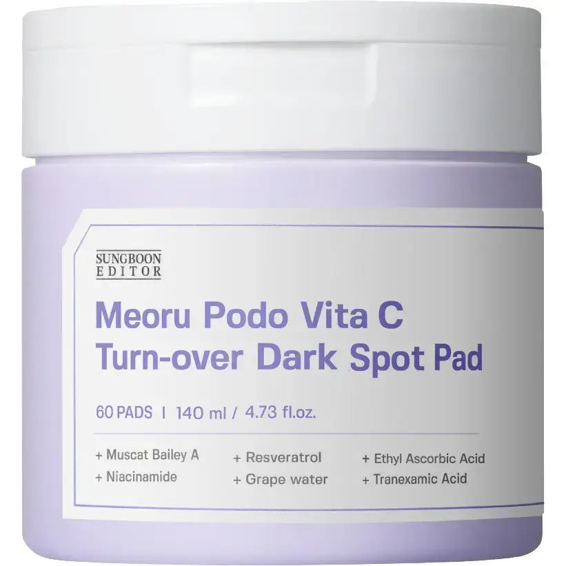 SUNGBOON EDITOR Meoru Podo VitaC Turn-over Dark Spot Pad