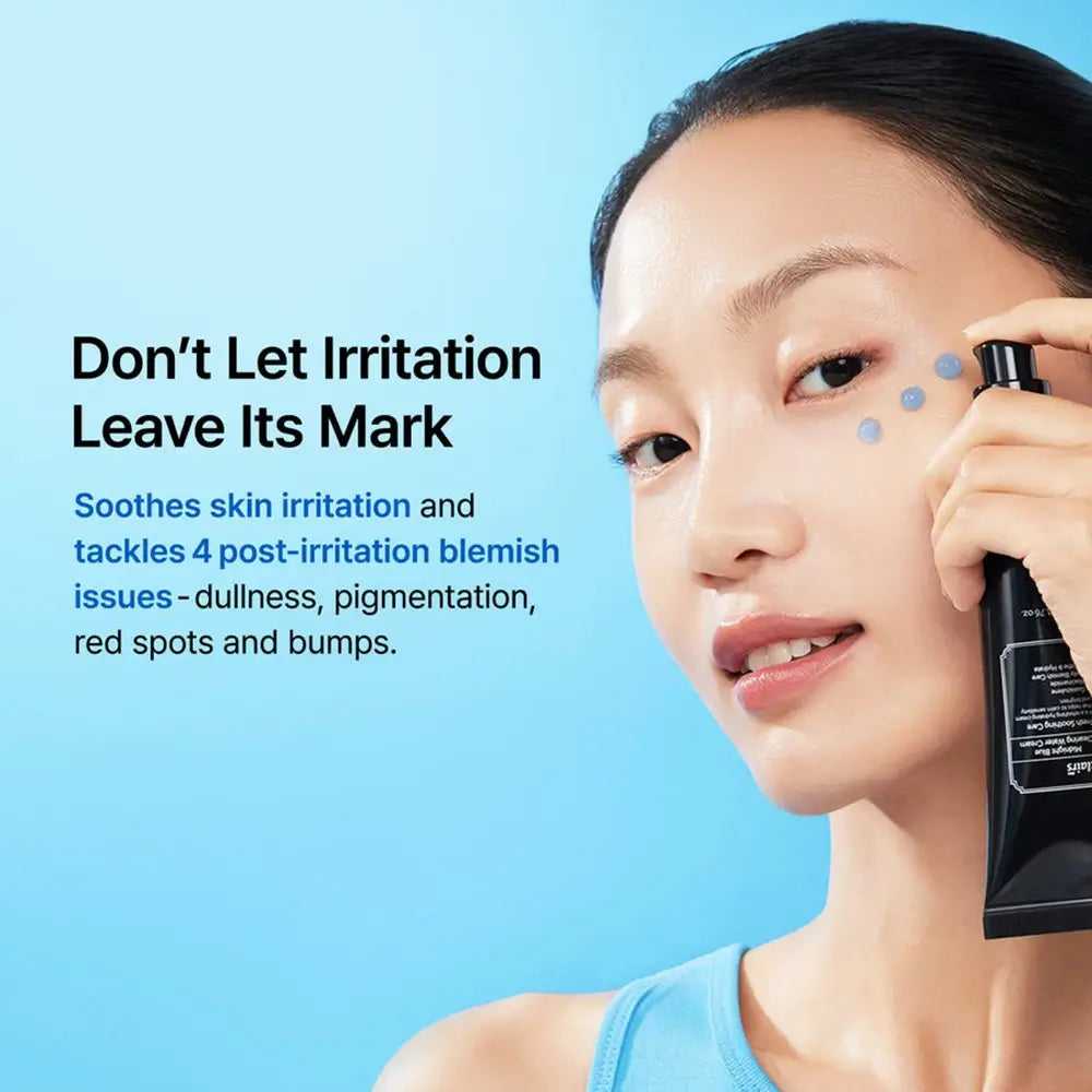 Dear Klairs Midnight Blue Crema Midnight Blue - Beruhigung für gereizte Haut und intensive Feuchtigkeit, 50 g