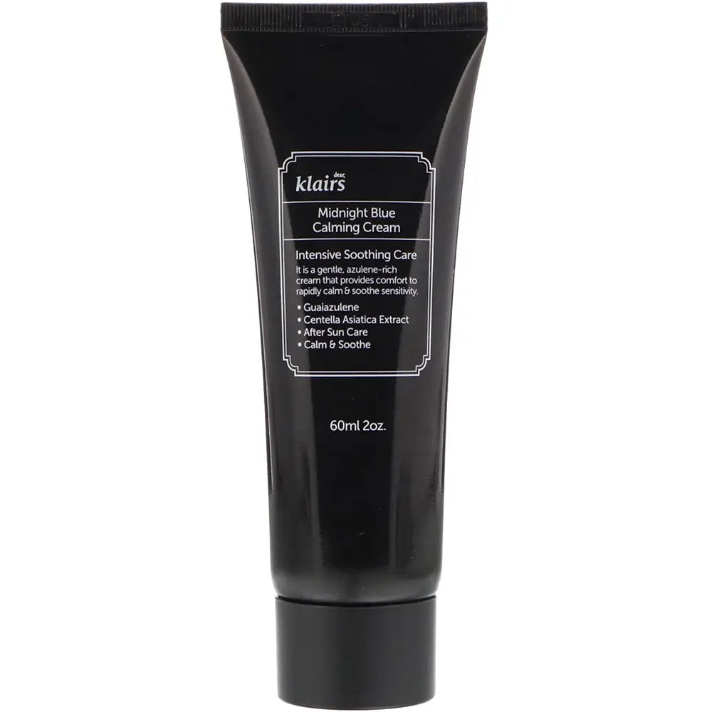 Dear Klairs Midnight Blue Beruhigende Gesichtscreme - Beruhigung, Regeneration und Rötungsreduzierung, 60 ml