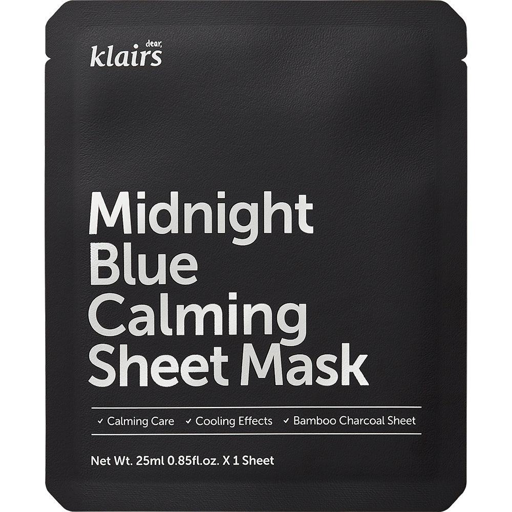 Dear Klairs Midnight Blue Masca de fata Calmanta