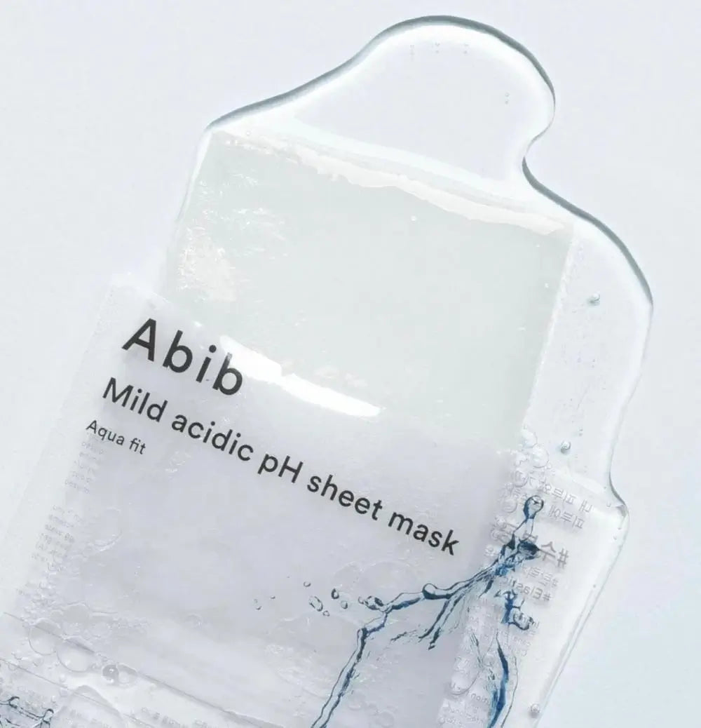 ABIB Milde Säure pH Gesichtsmaske Aqua Fit - Intensive Feuchtigkeit und pH-Gleichgewicht, 30 ml