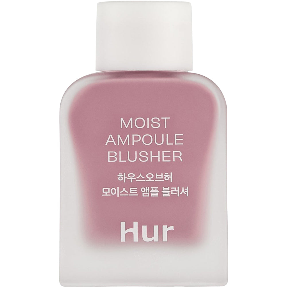 HOUSE OF HUR Moist Ampoule Blusher Mini - fard de obraz lichid cu textura usoara tip ser, care contribuie la oferirea pielii unui plus natural de culoare si luminozitate si la mentinerea confortului pielii pe parcursul zilei - 10 ml - 04 Lavender Flush