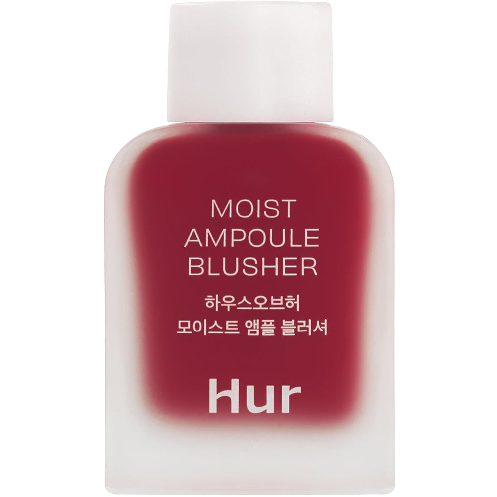 HOUSE OF HUR Moist Ampoule Blusher Mini - fard de obraz lichid - 10 ml - 09 Ruby Red