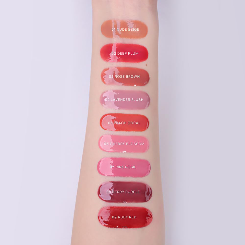 HOUSE OF HUR Moist Ampoule Blusher Mini - fard de obraz lichid - 10 ml - 09 Ruby Red