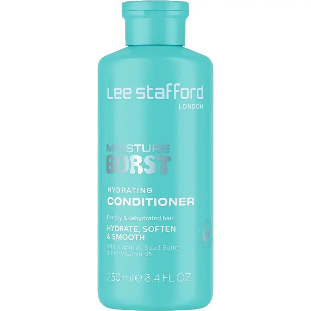LEE STAFFORD Moisture Burst Hydrating Conditioner - Balsam pentru hidratare cu unt de semințe de Cupuacu și Pro Vitamina B5, pentru păr uscat și fragil - 250 ml