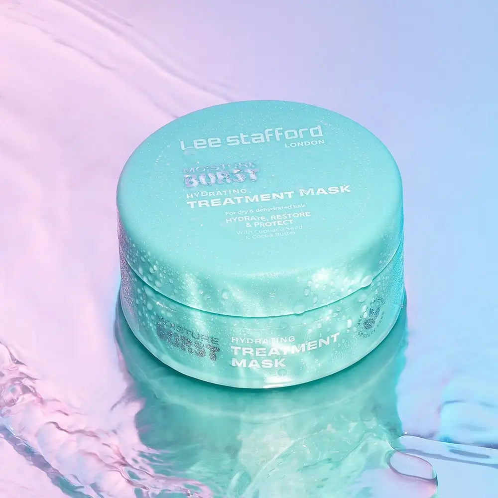 Lee Stafford Moisture Burst Haarmaske 200 ml - Intensive Feuchtigkeit und Glättung für trockenes und strapaziertes Haar, 200 ml