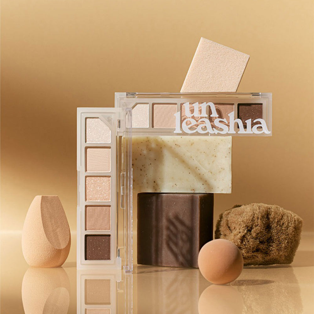 UNLEASHIA Mood Shower Face Palette - No. 3 Nude Shower