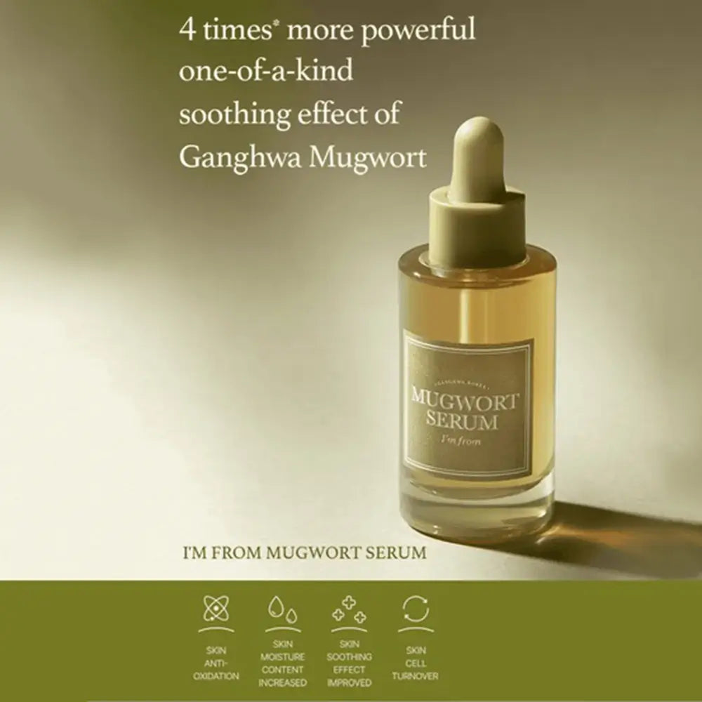 I'M FROM Beifußserum Beruhigend - Tiefenfeuchtigkeit & Antioxidativer Schutz, 30 ml