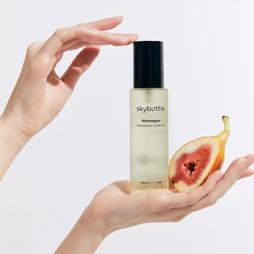 SKYBOTTLE Muhwagua Mist Haarpflege & Körperparfüm - Feuchtigkeit & Frische mit Feigenextrakt, 100 ml