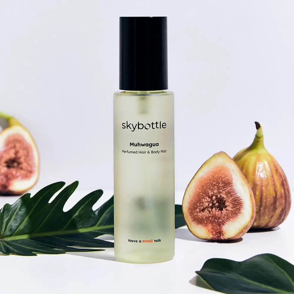 SKYBOTTLE Muhwagua Mist Haarpflege & Körperparfüm - Feuchtigkeit & Frische mit Feigenextrakt, 100 ml