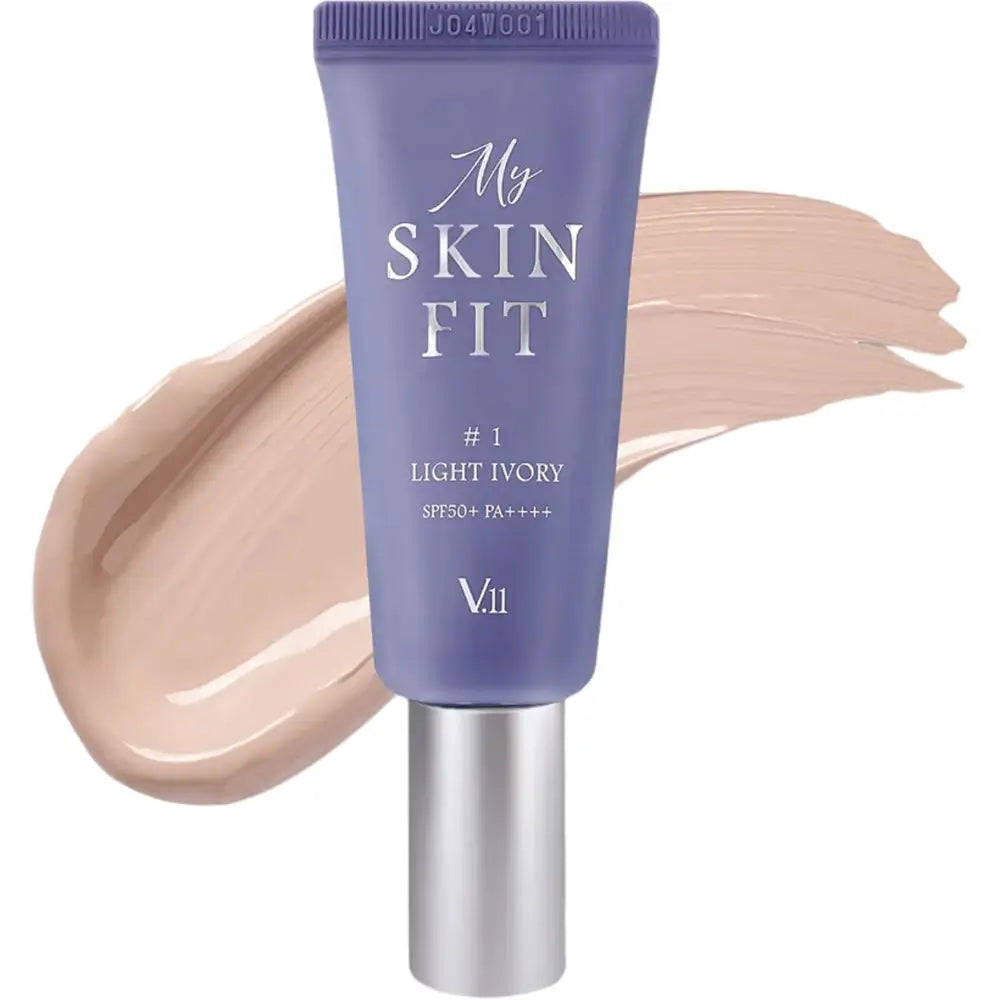 VILLAGE 11 FACTORY MY Skin Fit BB Cream, #1 Light Ivory, 20 ml