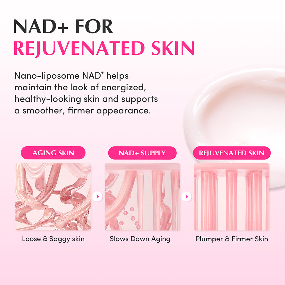 EQQUALBERRY NAD+Peptide Boosting Cream, 50 ml