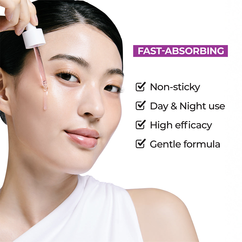 JUMISO Niacinamid 20 Serum - Gesichtsserum mit Niacinamid und Tranexamsäure zur Aufhellung von Pigmentflecken, Hyperpigmentierung und Aknenarben - 40 ml