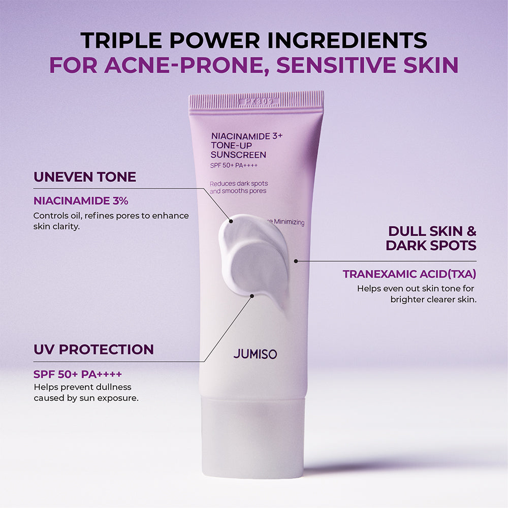 JUMISO Niacinamide 3+ Aufhellende Sonnencreme, 40 ml