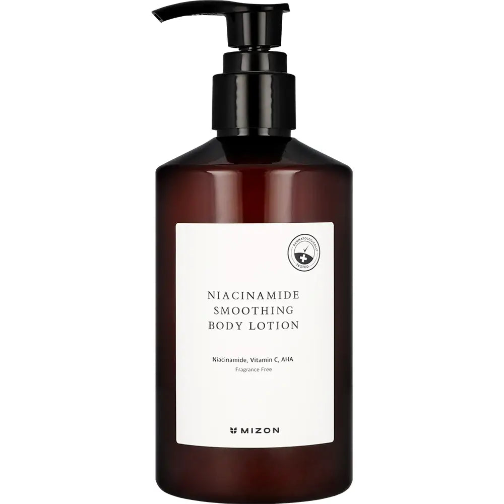 MIZON Niacinamide Glättende Körperlotion - Körperlotion mit Niacinamid und Hyaluronsäure zur Hautfeuchtigkeit und -glättung - 300 ml