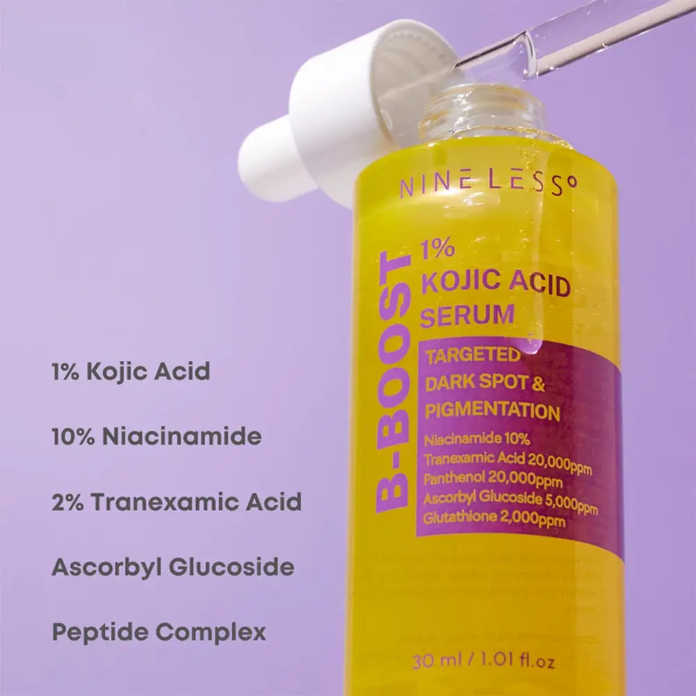Inhaltsstoffe: Kojicsäure, Tranexamsäure, Panthenol	