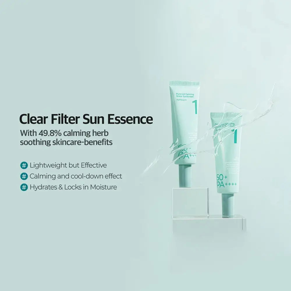 No.1 Clear Filter Sonnenschutz Essenz Gesichtscreme LSF 50+PA++++ 50 ml