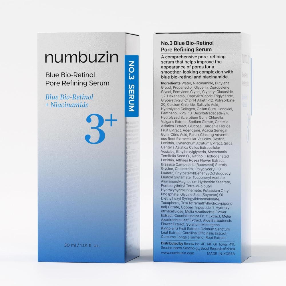 NUMBUZIN No.3 Blue Bio-Retinol Pore Refining Serum