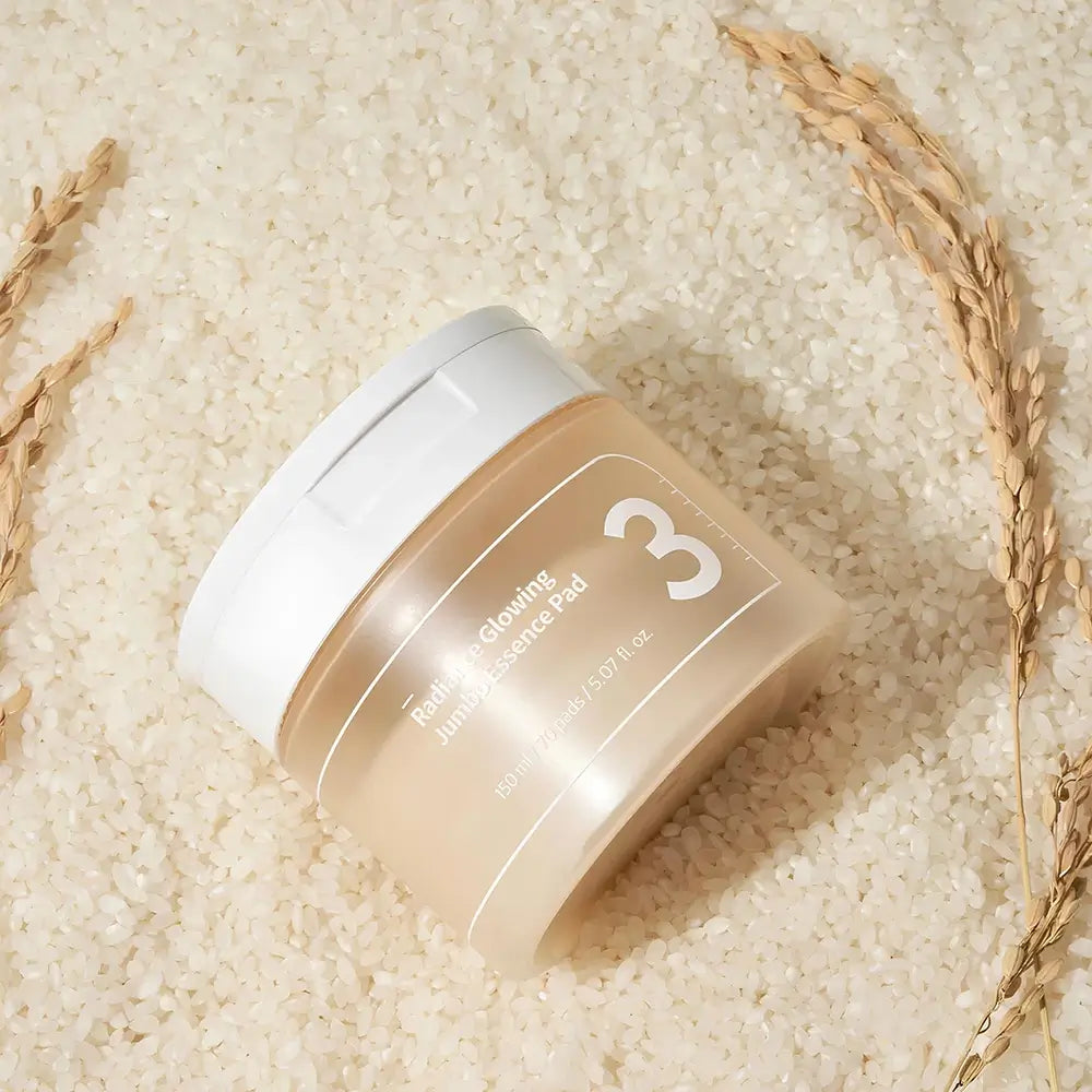Numbuzin No.3 Radiance Glowing Dischete Jumbo - Luminozitate și Hidratare Intensă, 70 buc
