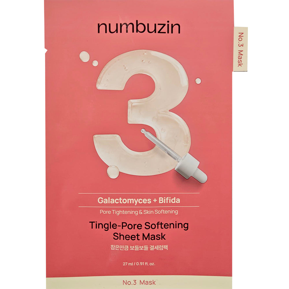 NUMBUZIN No.3 Tingle-Pore Softening Sheet Mask
