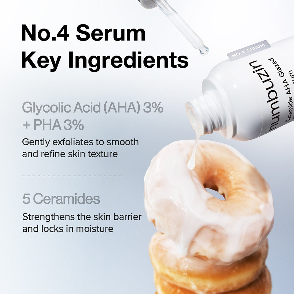 NUMBUZIN No.4 Ceramide AHA Glazed Skin Prep Serum - 30 ml