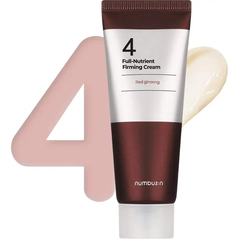 Numbuzin Nr.4 Straffende Feuchtigkeitscreme - Anti-Aging für Festigkeit und Feuchtigkeit mit Rotem Ginseng und Retinol