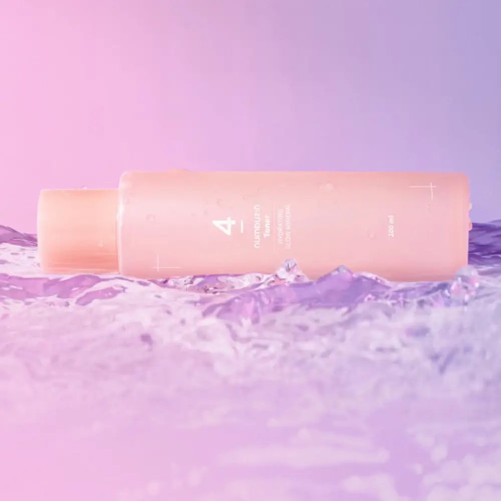 NUMBUZIN Nr.4 Hydrating Glow Toner Mineral Feuchtigkeitsspendend - Intensive Feuchtigkeit und strahlender Glanz, 200 ml