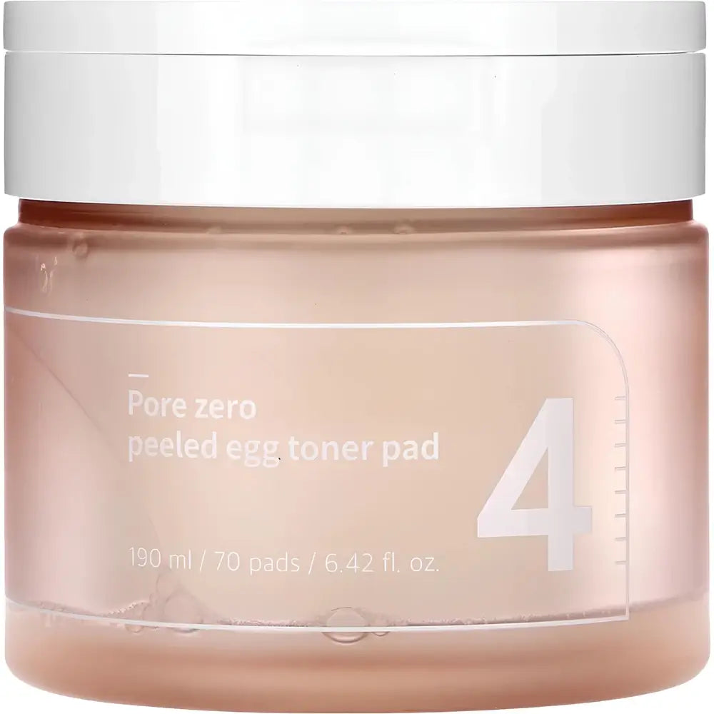 NUMBUZIN No.4 Pore Zero Peeling Toner Pads - sanfter Peeling-Effekt und Porenverfeinerung, 70 Stück