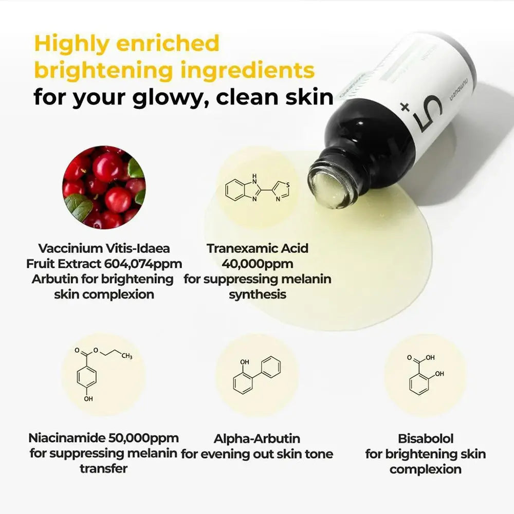Numbuzin Nr.5 Vitamin konzentriertes Serum - Aufhellend mit Vitaminen für Ausstrahlung und Anti-Falten