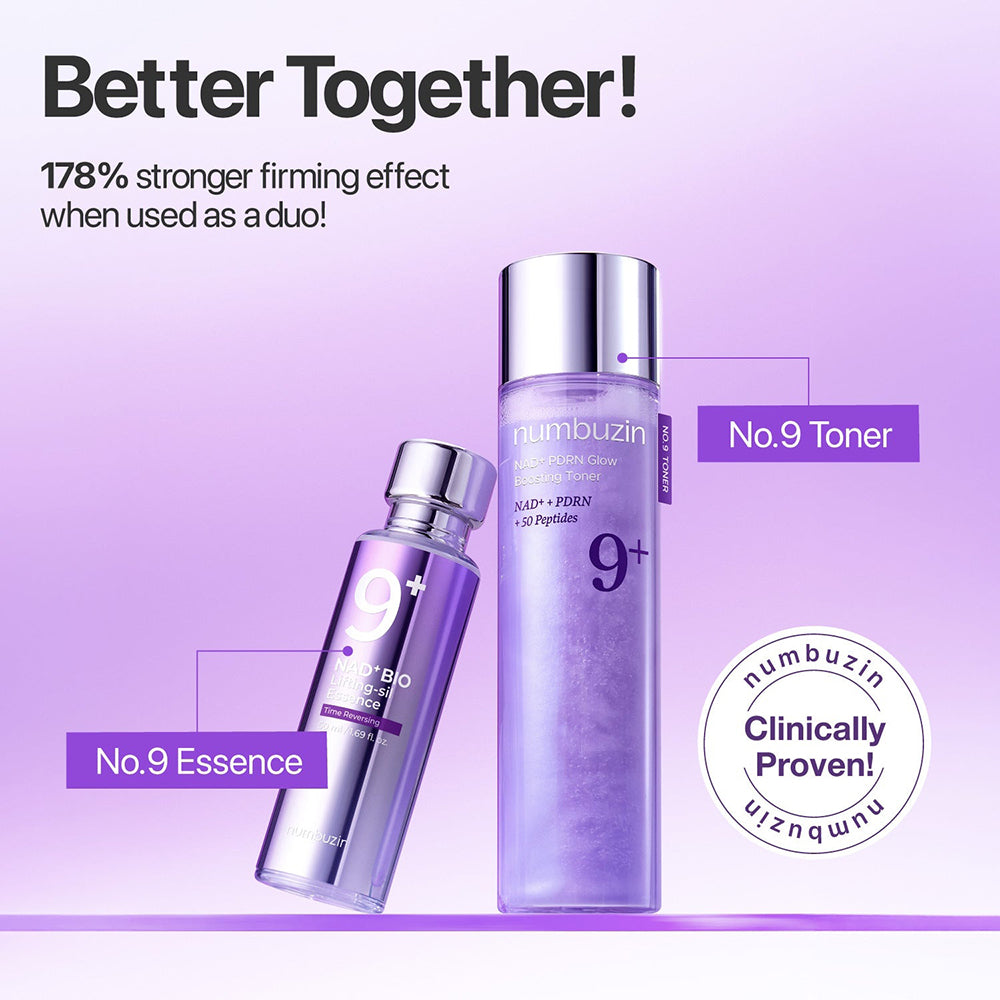 NUMBUZIN No.9+ NAD+PDRN Glow Boosting Toner - 150 ml