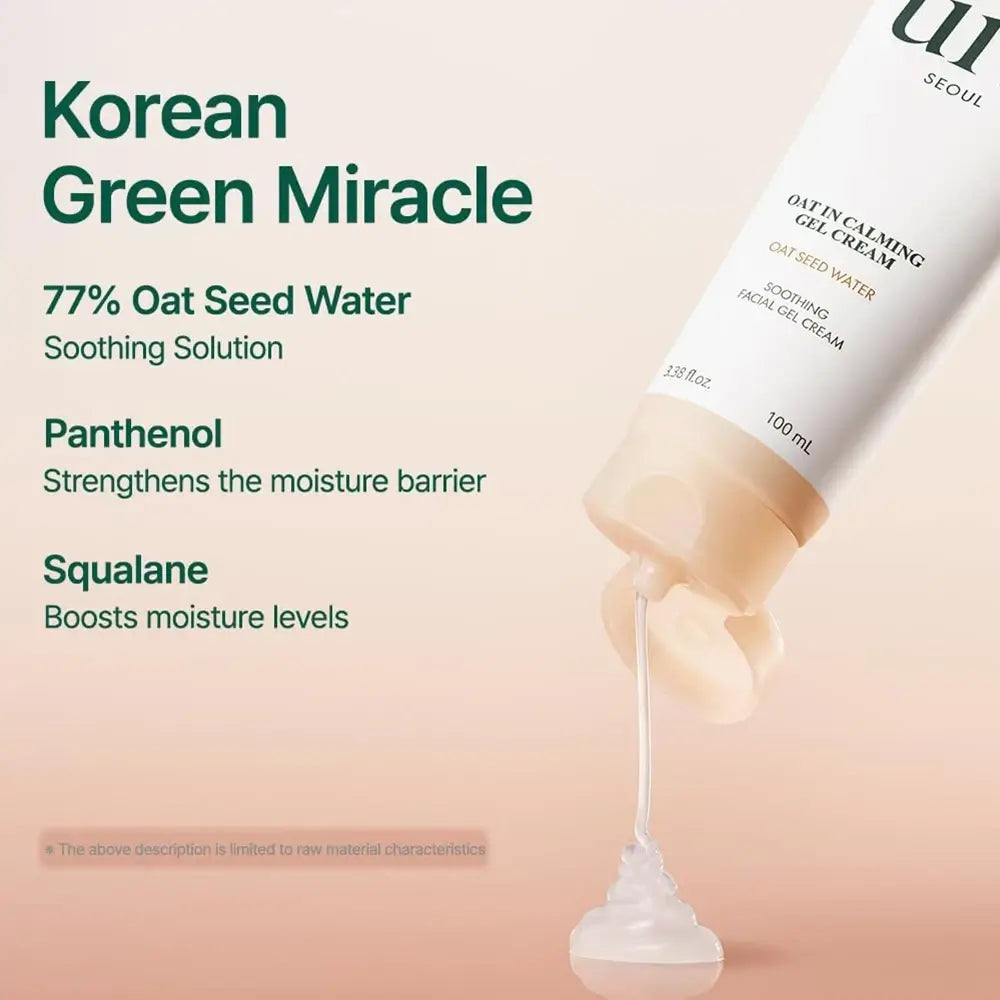 PURITO Oat-In beruhigendes Gel-Creme - Gesichtscreme formuliert mit Gunsan Haferkernwasser und Panthenol, die zur Hautfeuchtigkeit und zur Aufrechterhaltung des Hautgleichgewichts beitragen - 100 ml
