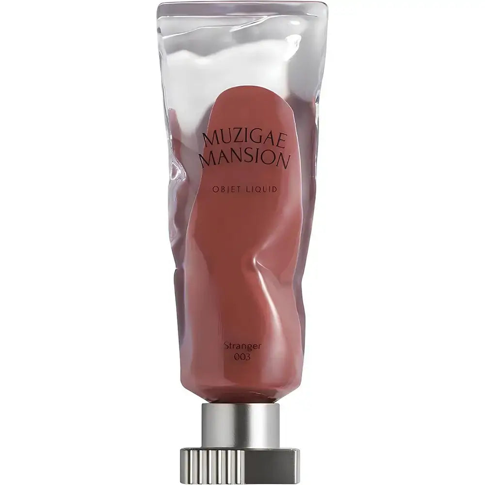 MUZIGAE MANSION Objet Liquid - Lippenfarbe formuliert mit Hagebuttenöl und Hyaluronsäure-Komplex, die zur Lippenfeuchtigkeit und zum Komfort beitragen - 6 ml - 003 Stranger