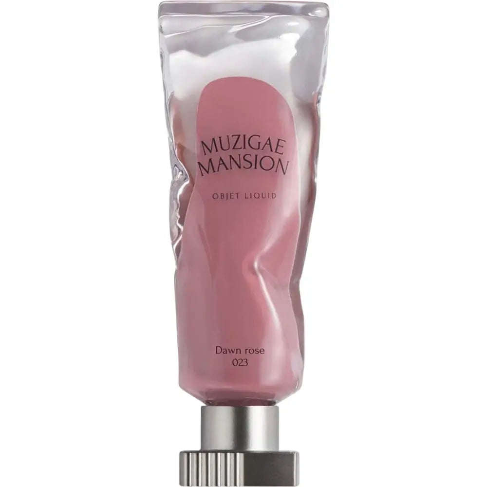 MUZIGAE MANSION Objet Liquid Lippenstift Dawn Rose 023 - Feuchtigkeitsspendend und Langanhaltend, 6 ml