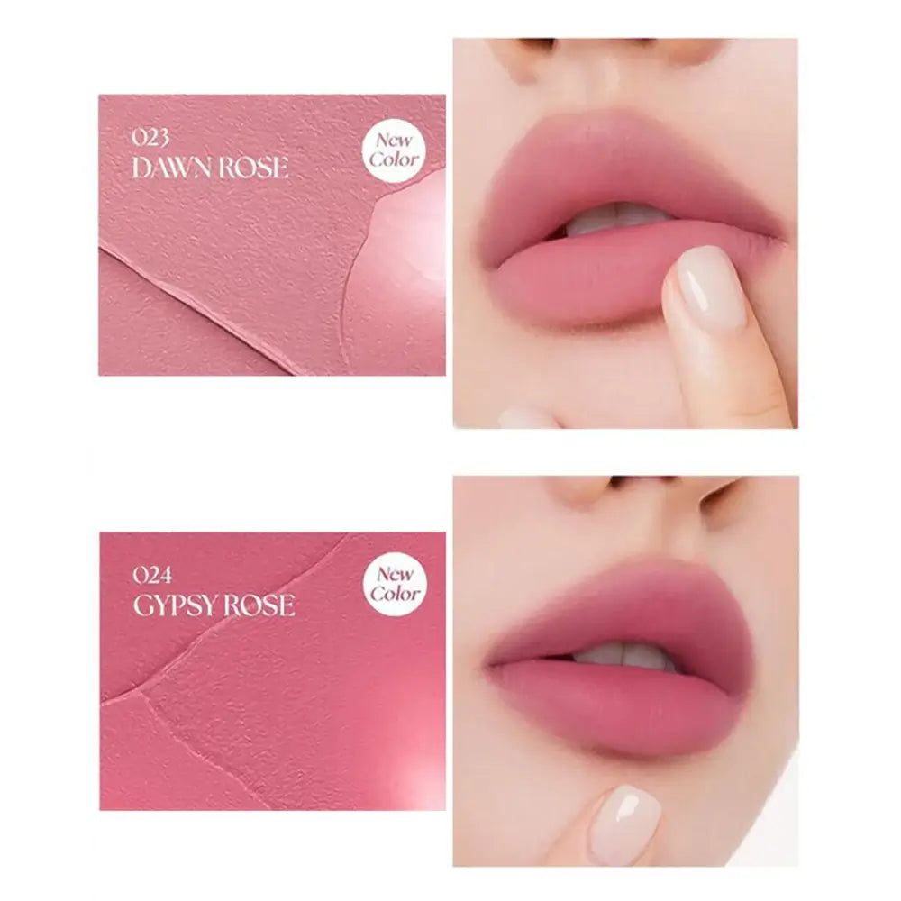 MUZIGAE MANSION Objet Liquid Lippenstift Dawn Rose 023 - Feuchtigkeitsspendend und Langanhaltend, 6 ml