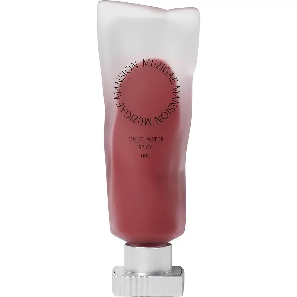 MUZIGAE MANSION Objet Water - Lippen-Nuancierer mit Hyaluronsäure und Glycerin zur Lippenpflege und für langanhaltenden Komfort - 6 ml - 002 Spicy
