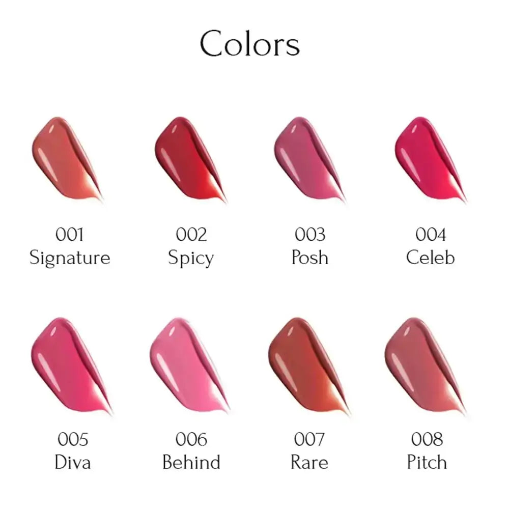 MUZIGAE MANSION Objet Water - Lippen-Tönung mit Hyaluronsäure und Glycerin für feuchtigkeitsspendende und pflegende Lippen - 6 ml - 004 Celeb