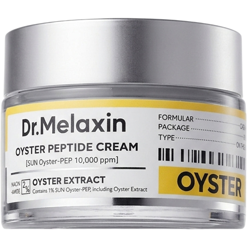 Dr. Melaxin Austern-Peptid-Creme - Gesichtscreme mit Niacinamid und Retinal zur Verbesserung des Hauttons und zur Reduzierung des Erscheinungsbilds von Falten - 50 ml