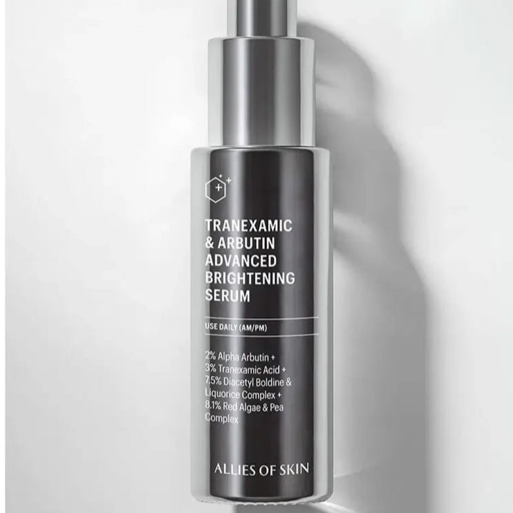 Verpackung und Branding des Brightening Serums von Allies of Skin

