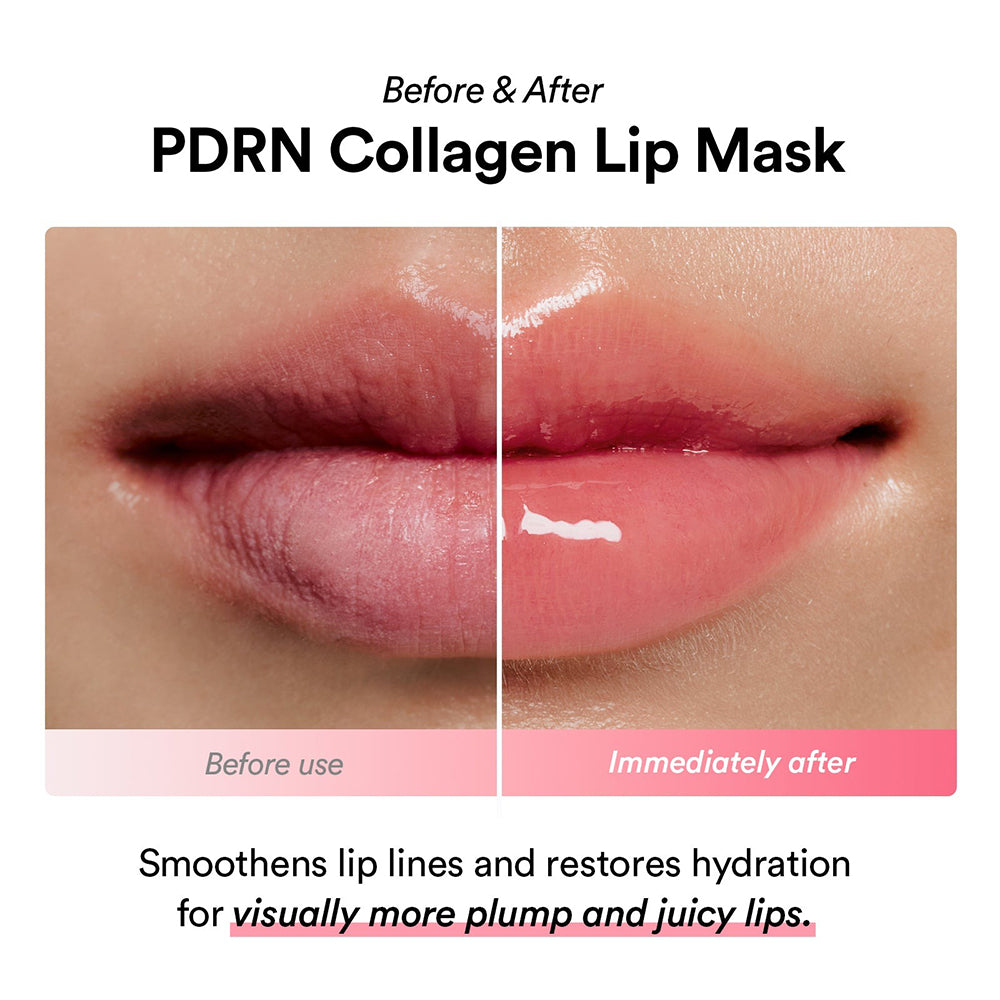 ABIB PDRN Collagen Lippenmaske Glazed Jelly - Feuchtigkeit und Glättung
