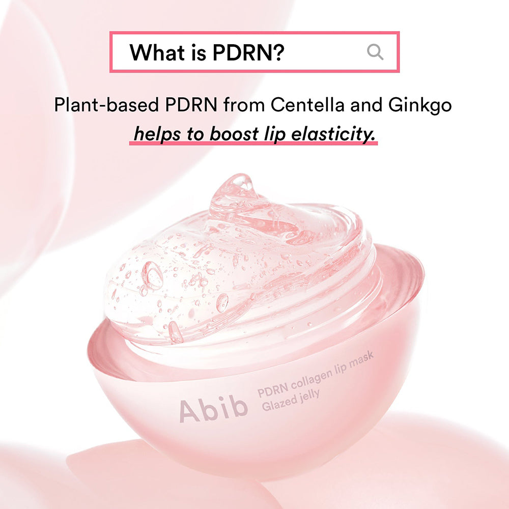 ABIB PDRN Collagen Lippenmaske Glazed Jelly - Feuchtigkeit und Glättung